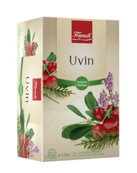 Franck Uvin Uva Ursi Herbal Tea – 30 G Packet 1