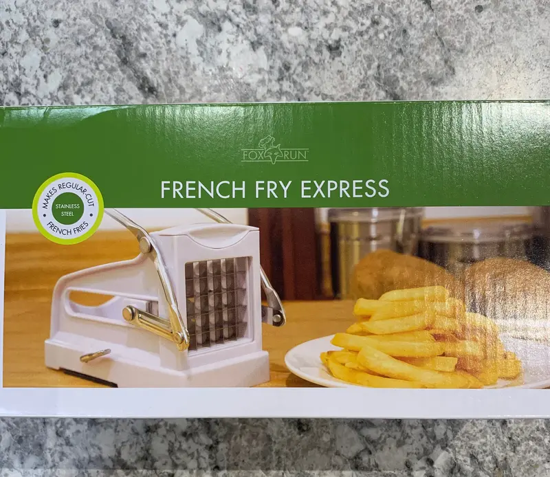 French Fry Express – Quick-Cut Kitchen Cutting Guide 1