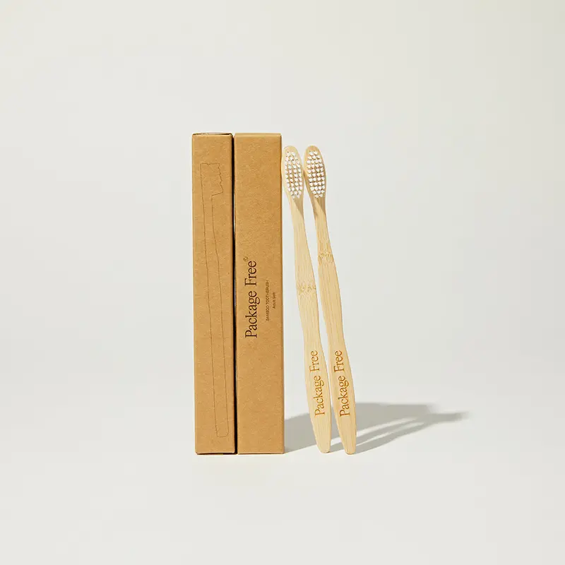 Full-Size Bamboo Toothbrushes – 2-Pack 1