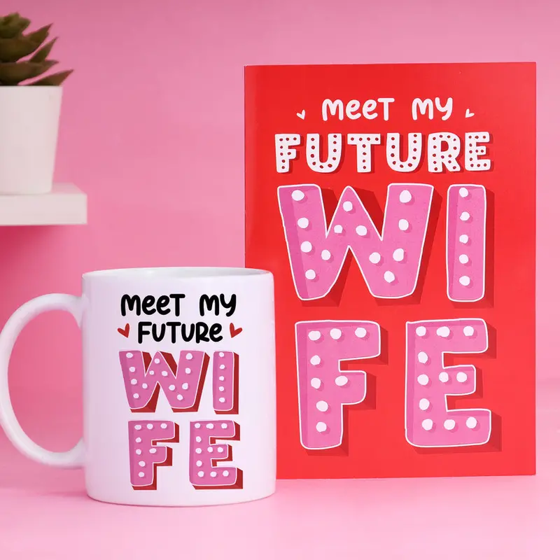 'Future Wife' Mirror & Keepsake Combo 1