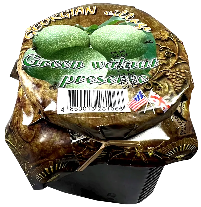 Georgian Village Green Walnut Preserve – 510 G Jar 1