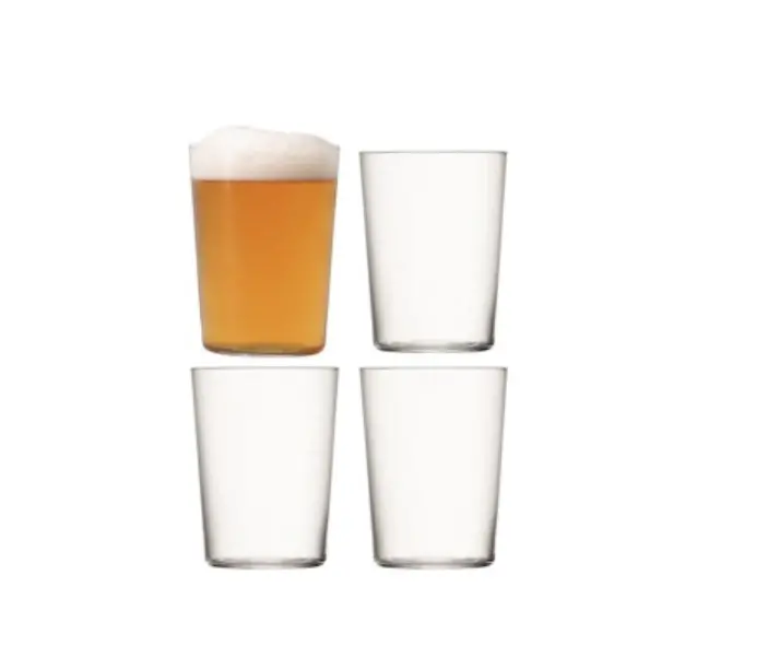 Gio Clear Glass Drinkware Set (4-Piece) 2