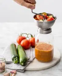 Glass Sauce Dispensing Jar Set With Press Lid 1