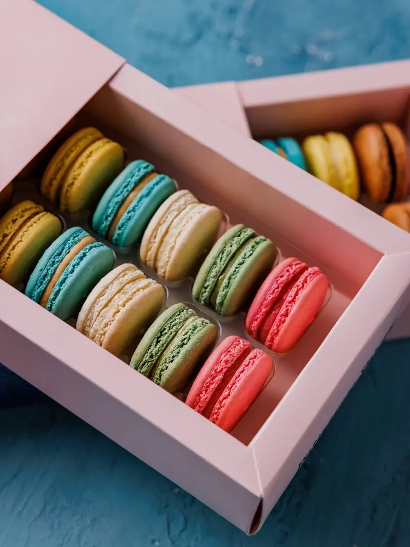 Gourmet Macaron Gift Box – Curated Assortment In Elegant Packaging 1