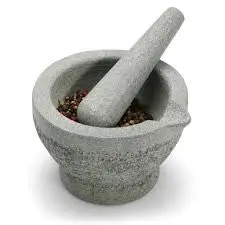 Granite Mortar And Pestle Set – Heavy-Duty Crushing & Grinding Tool 1