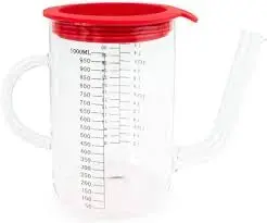 Gravity-Based Gravy And Fat Separator With Pour Spout 1