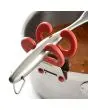 Gripez Pot Clip – Heat-Resistant Silicone Lid Holder & Utensil Rest 1