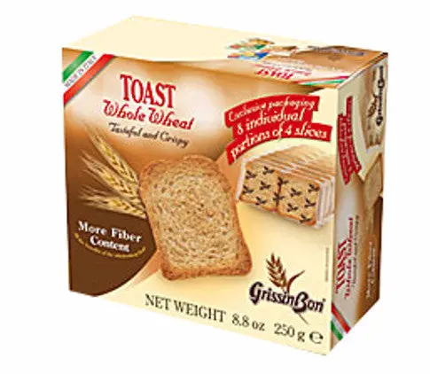 Grissinbon Whole Wheat Toast Rusks, 250 G 1