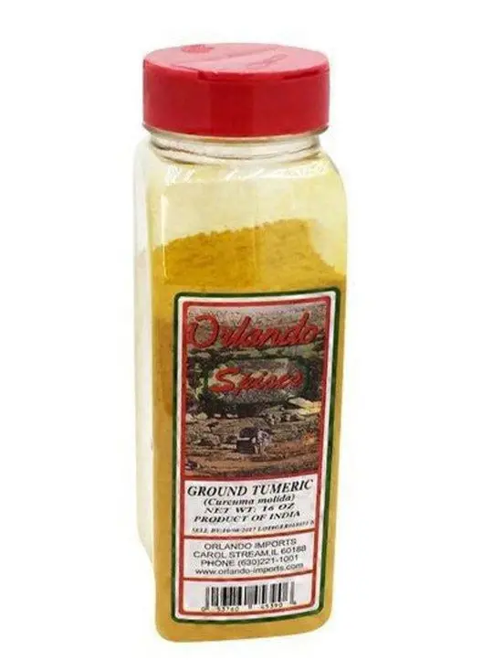 Ground Turmeric – 16 Oz (Orlando Spices) 1