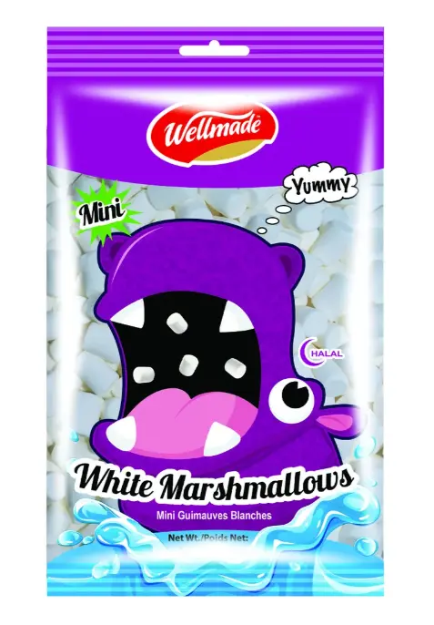 Halal-Certified Mini Marshmallows – Wellmade, 5.3 Oz 1