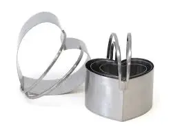 Heart-Shaped Biscuit Cutter Set – 4-Piece Stainless Steel 1