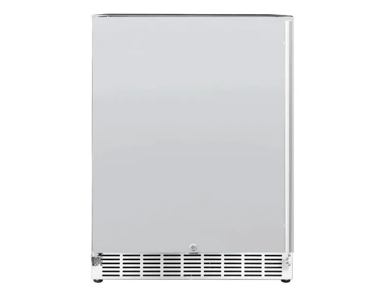 Heavy-Duty 24-Inch Outdoor Refrigerator With Locking Solid Door 1