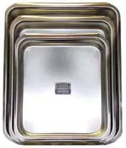 Heavy-Duty Square Stainless Steel Baking Pan – 16" × 13.5" × 2.5" 1