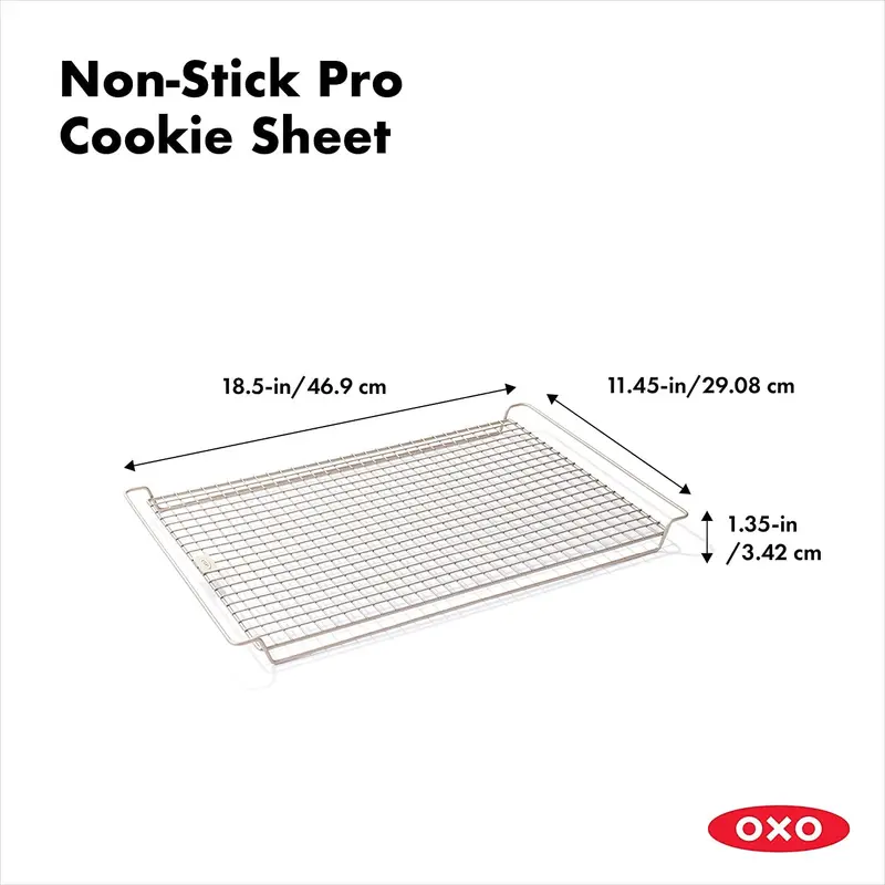 Heavy-Duty Stainless Steel Cooling Rack – Oven-Safe & Dishwasher-Safe 1