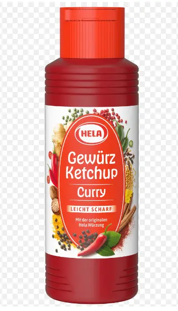 Hela Curry Gewürz Hot Ketchup – 300Ml Bold Flavor Bottle 1