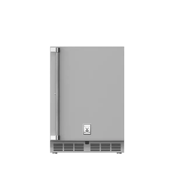 Hestan 24-Inch Outdoor Dual-Temperature Refrigerator With Solid Door 1