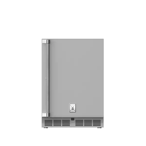 Hestan 24-Inch Outdoor Refrigerator – Solid-Door Design With Security Lock 1