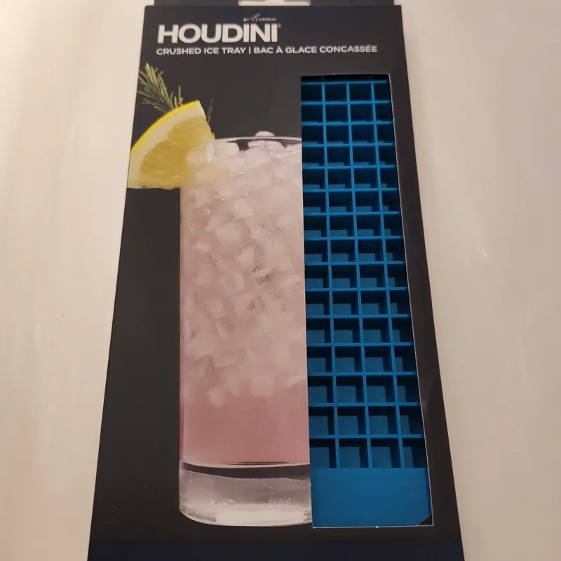 Houdini Crushed Ice Tray – Fast-Freeze Flexible Mold 1