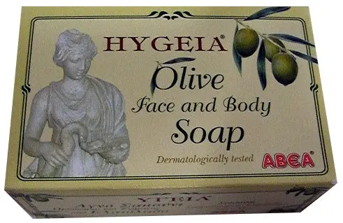 Hygeia-Abea Olive Oil Facial & Body Soap – Gentle Cleanser, 125G 1
