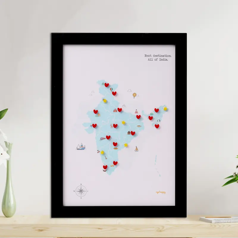 India On My Bucket List – Travel-Themed Poster 1