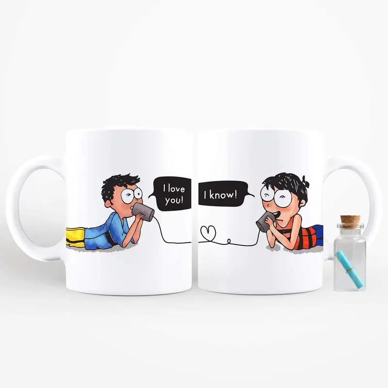 Interlocking Couple Mugs Set 1