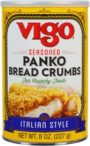 Italian-Style Seasoned Panko Bread Crumbs (Vigo) – 227 G (8 Oz) 1