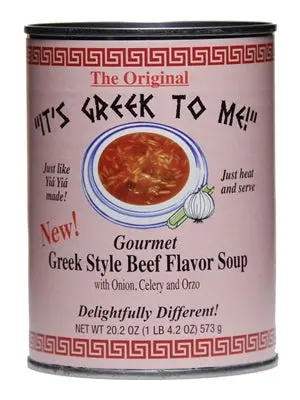 Itsgreektome Greek-Style Beef Soup – 20.2Oz Hearty Traditional Broth 1