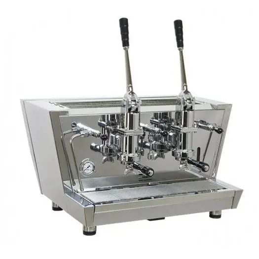 Izzo Valchiria Leva Pid-Controlled 2-Group Espresso Machine – Stainless Steel, New 1
