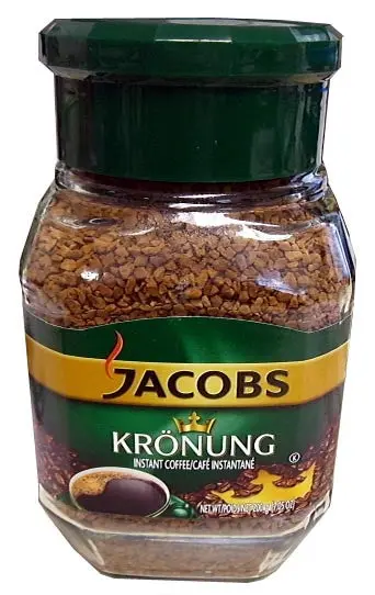 Jacobs Kronung Instant Coffee – 200 G Glass Jar 1