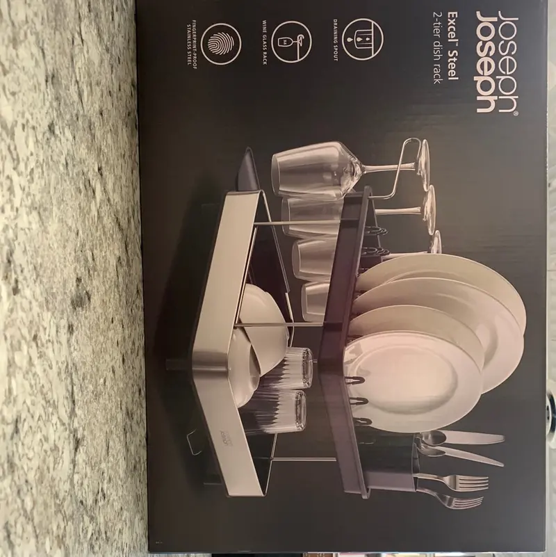 Jj Excel Adjustable Dish Drying Rack 1