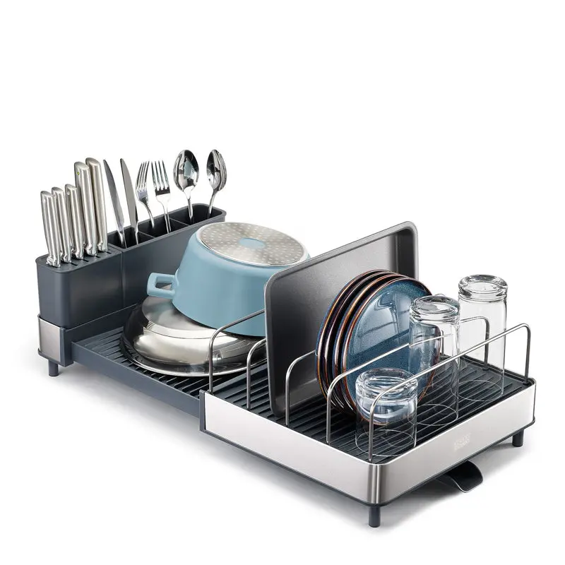 Jj Extend Max Heavy-Duty Steel Dish Rack 1