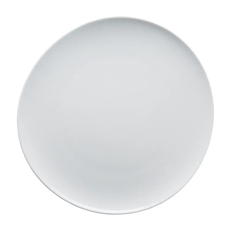 Junto 32Cm Round Porcelain Platter – Contemporary Centerpiece 4