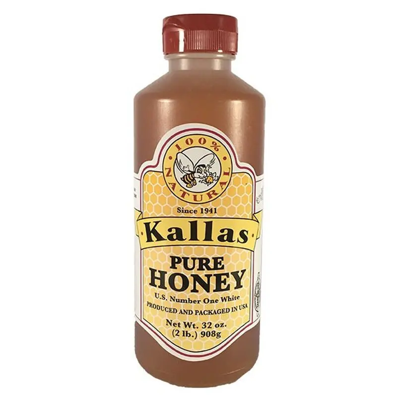 Kallas Pure Natural Honey – 32 Oz Squeeze Bottle 1