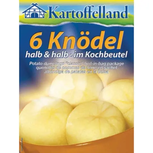 Kartoffelland Halb & Halb Potato Dumplings – 6 Count, 7 Oz Package 1