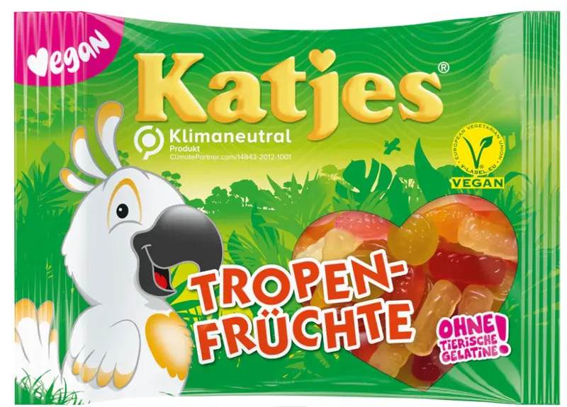 Katjes Tropical Fruit Gummy Candy, 175G 1