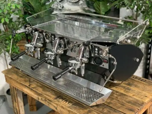 Kees Van Der Westen Mirage Triplette 3-Group Espresso Machine – Black Side Panels (Pre-Owned) 1