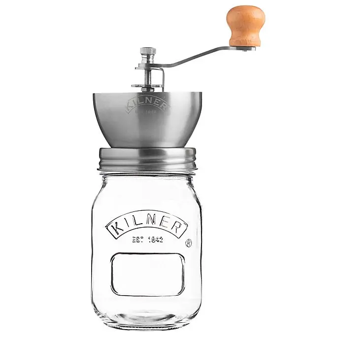 Kilner Manual Coffee Grinder – Adjustable Burr Mill 1
