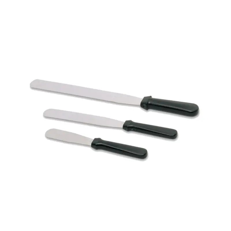 King Metal Slimline Stainless Steel Spatula With Durable Plastic Handle 1