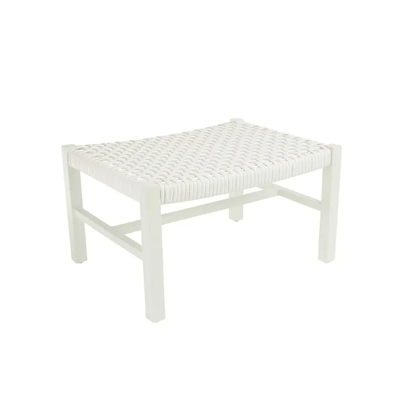 Kingsley Bate Catherine Aluminum Club Ottoman 1