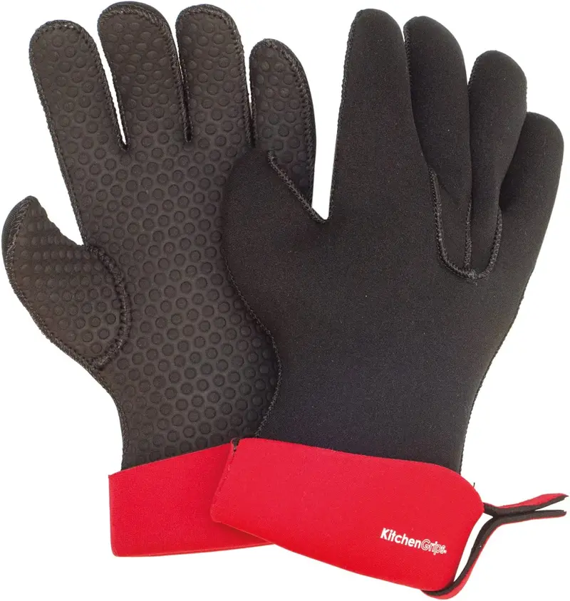 Kitchen Grips Five-Finger Heat-Resistant Cooking Gloves 1