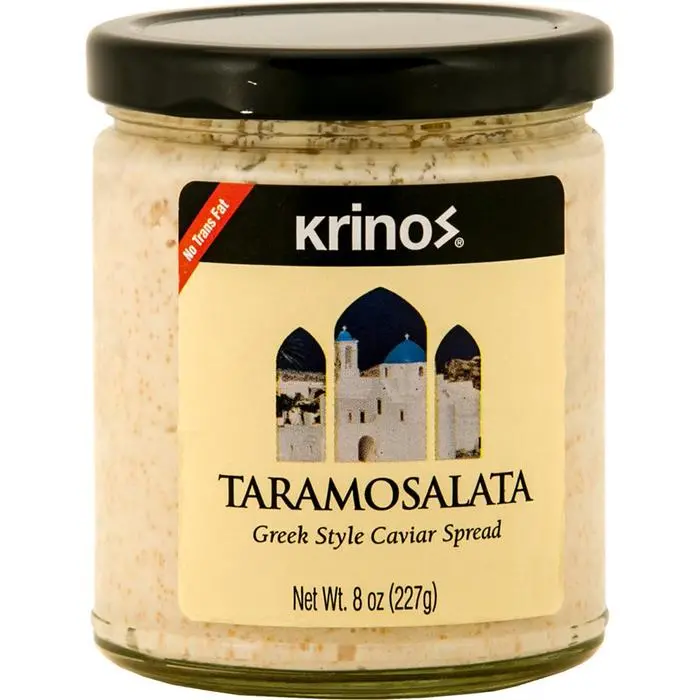 Krinos Taramosalata Greek-Style Fish Roe Spread, 8 Oz 1