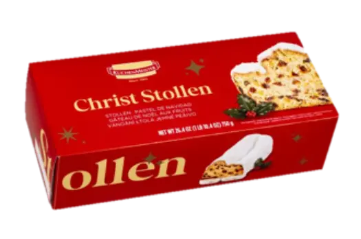 Kuchenmeister Classic Stollen – Traditional German Fruit & Nut Loaf, 750G 1