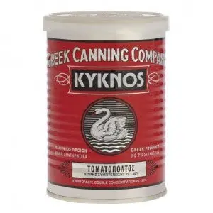 Kyknos Tomato Paste – 410G Tin For Authentic Cooking 1