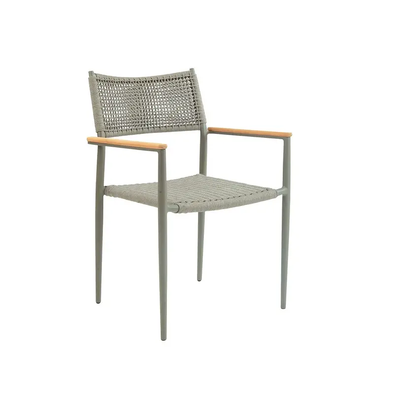 La Jolla Rope-Weave Stacking Side Chair – Lightweight & Stackable 1