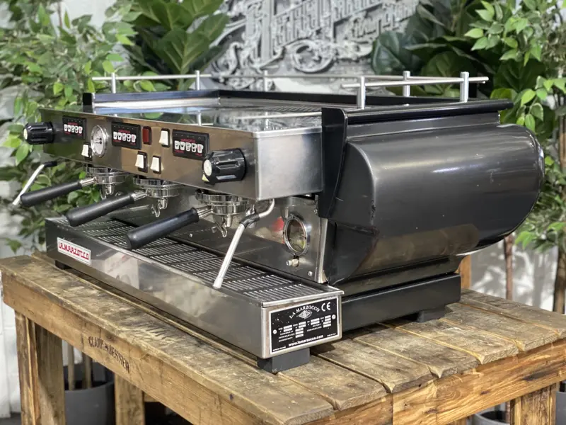 La Marzocco Fb70 Triple-Group Espresso Machine – Matte Black Finish (Used) 1