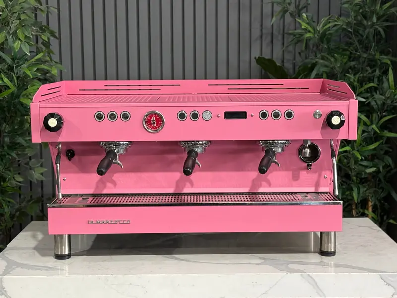 La Marzocco Linea Pb Espresso Machine – 3-Group Dark Pink (Pre-Owned) 1