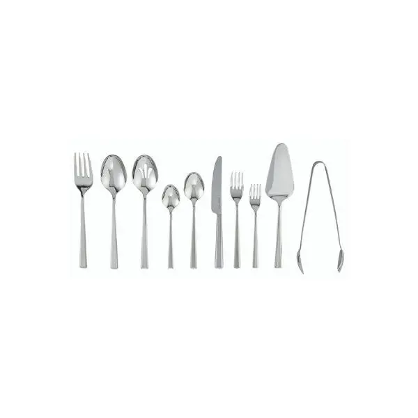 Laurier 55-Piece Polished Stainless Flatware Set 1