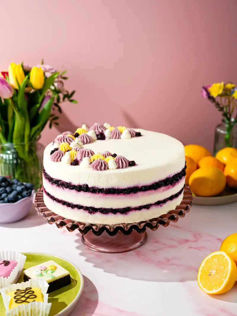 Lemon Blueberry Bliss Cake 1