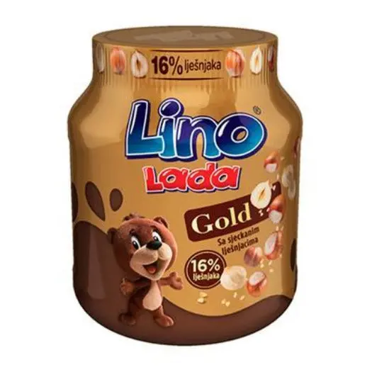 Lino Lada Gold Hazelnut Chocolate Spread – 350G 1