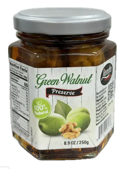 Livada Green Walnut Conserve – 8.9 Oz (250G) Jar 1